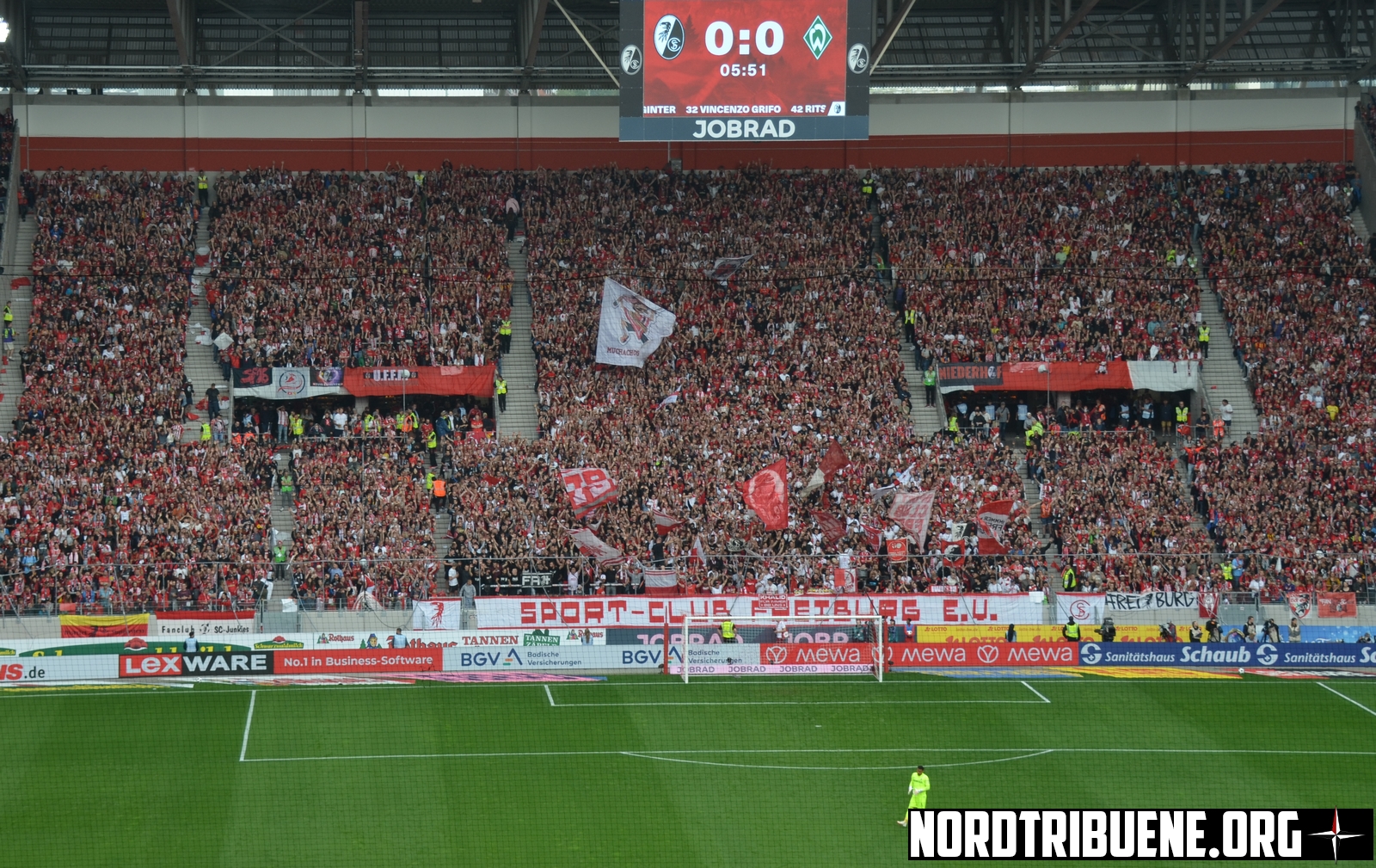Titelbild SC Freiburg - SV Werder Bremen