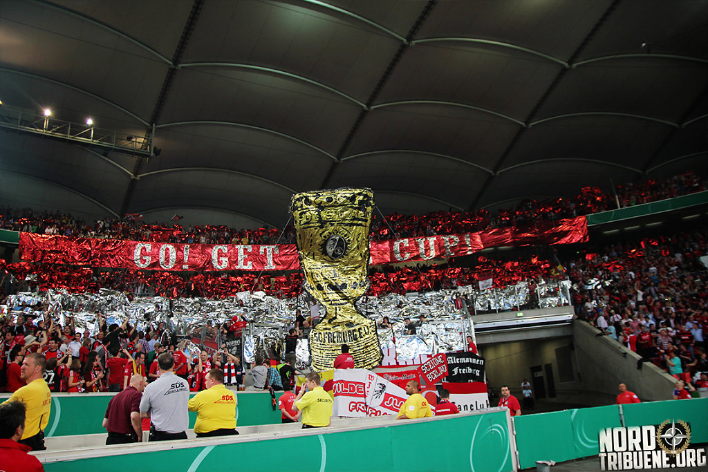 VfB Stuttgart - SC Freiburg (2:1) / Halbfinale, DFB-Pokal